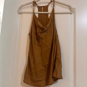 Young fabulous and broke cow neck tee